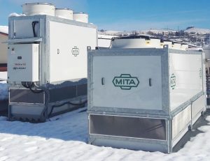 Evaporative Condenser & Adiabatic Gas Cooler for a Langhe Dairy_Food Industry