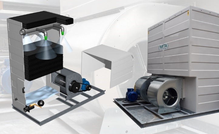 Ventilateurs centrifuges ou axiaux dans les tours de refroidissement