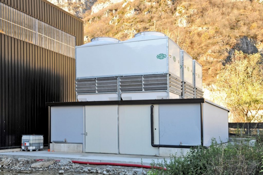 Cooling Station for Water Treatment