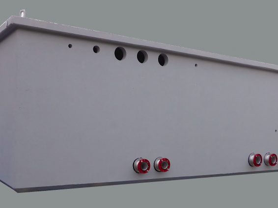 Réservoirs en béton pour tours de refroidissement