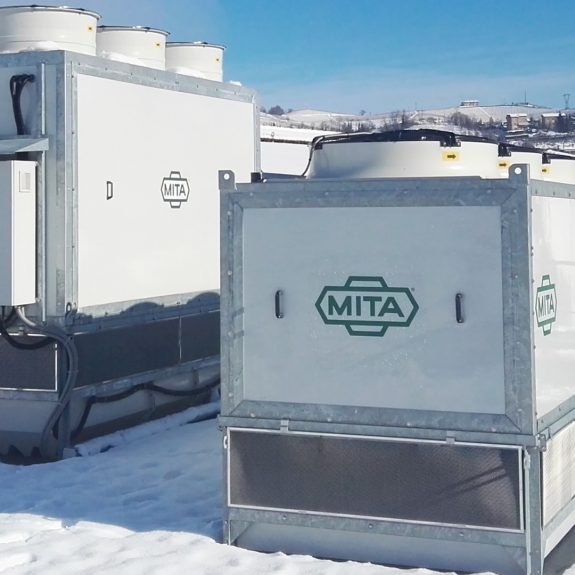 An Adiabatic Condenser for a dairy in Italy