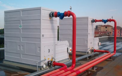 Offener Kühlturm MCT mit Zentrifugalventilatoren