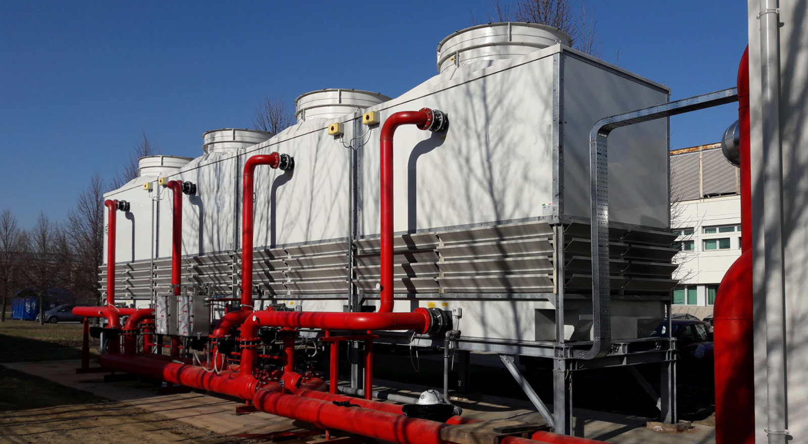 Wieże chłodnicze z obiegiem otwartym