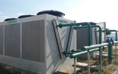 PAD-V Dry cooler adiabatico