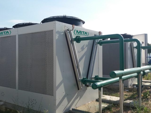 PAD-V Dry cooler adiabatico