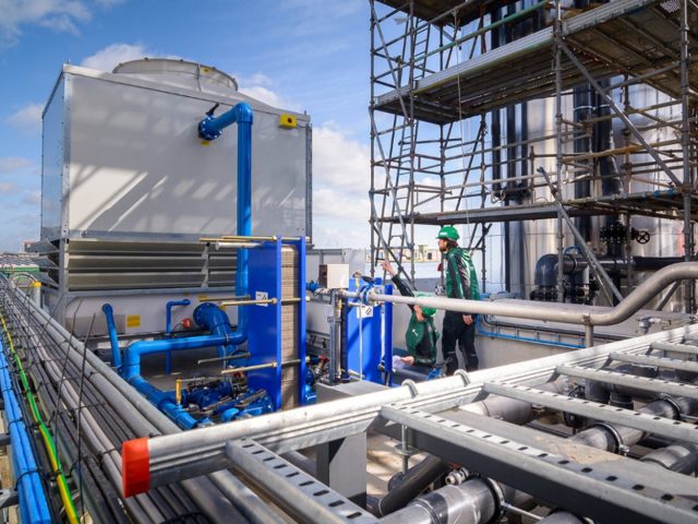 PME-E Cooling Tower for a Large Plant in Netherlands