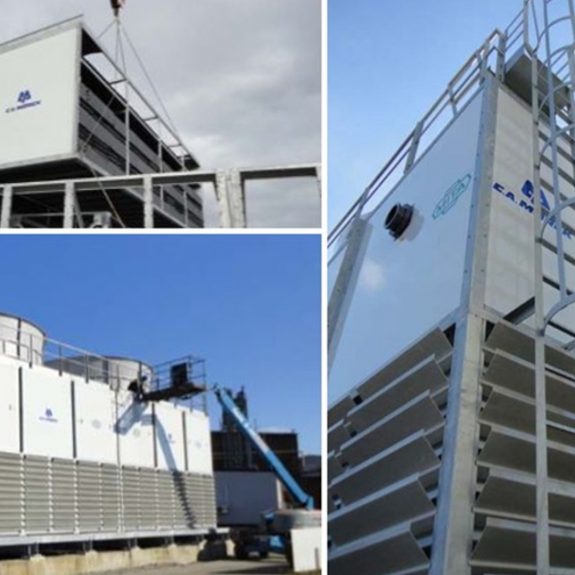 PMM Open Circuit Cooling Towers for SSAB Global Steel Processor in Sweden_Case Study