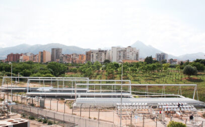 Torre di Raffreddamento per Chiller della Poligenerazione dell'università di Palermo