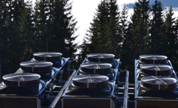 Cooling Towers for Snowmaking in Hopfgarten