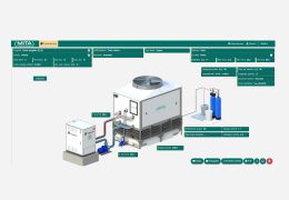 Tour de refroidissement du MCC configurée avec le logiciel de projet MITA