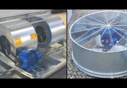 Ventilatore centrifugo o assiale nelle torri di raffreddamento