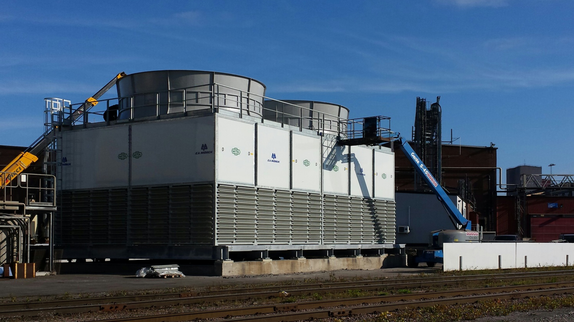 Industrial Cooling Towers for Steelmaking in Sweden MITA
