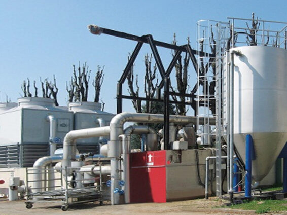 Torri di Raffreddamento PME-E e Filtri a Sabbia Filtrasand per Clariant Masterbatches