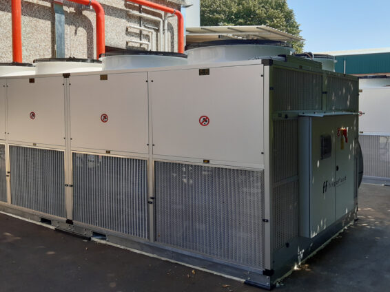 RW ax Chiller industriale Condensato ad Aria