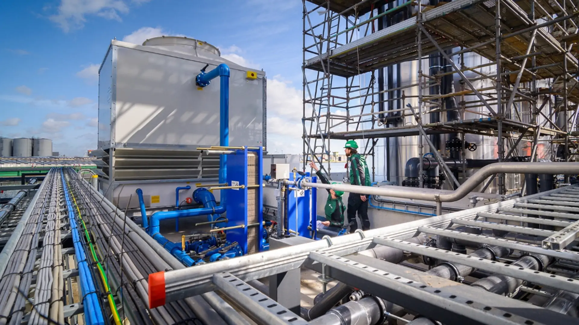 PME-E Cooling Tower for a Large Plant in Netherlands