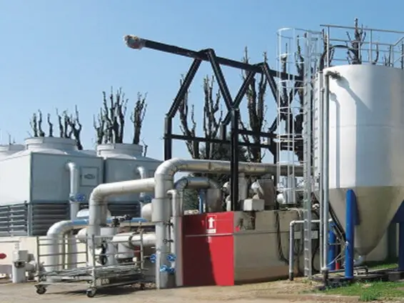 Torri di Raffreddamento PME-E e Filtri a Sabbia Filtrasand per Clariant Masterbatches