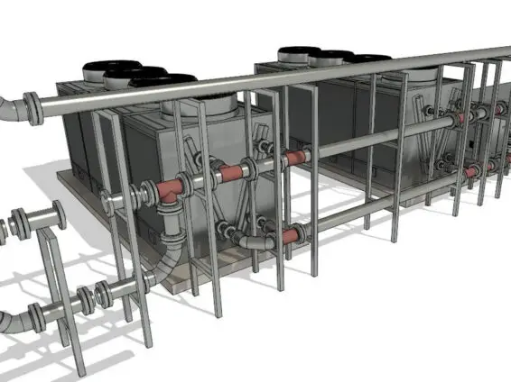 Dry Cooler Adiabatici per Multinazionale della Filtrazione in Messico #1