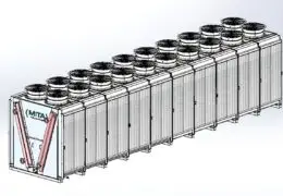 Dry Cooler Adiabatici PAD-XL con 20 Ventilatori